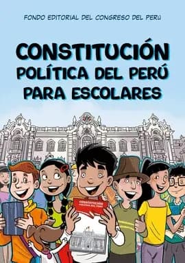 Libro: CONSTITUCION POLITICA DEL PERU PARA ESCOLARES - Museo Librería Génesis Perú