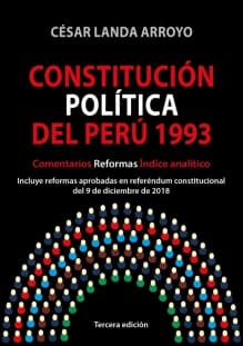 Libro: CONSTITUCION POLITICA DEL PERU 1993 - Museo Librería Génesis Perú