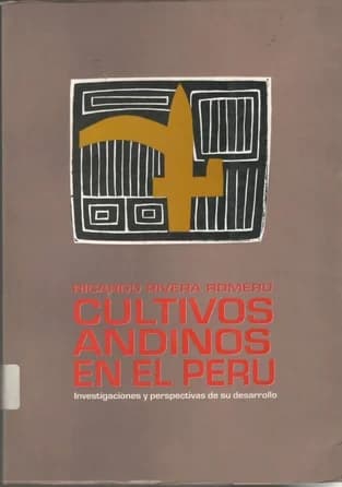 Libro: CULTIVOS ANDINOS EN EL PERU - Museo Librería Génesis Perú