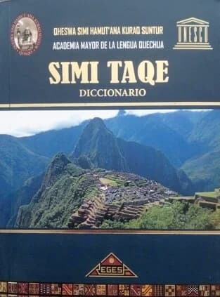 Libro: SIMI TAQE DICCIONARIO - QUECHUA - Museo Librería Génesis Perú