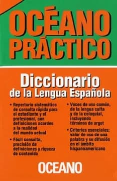 Libro: DICCIONARIO DE LA LENGUA ESPAÑOLA - Museo Librería Génesis Perú